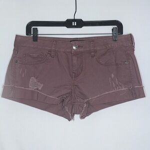 Express Low Rise Shortie Shorts